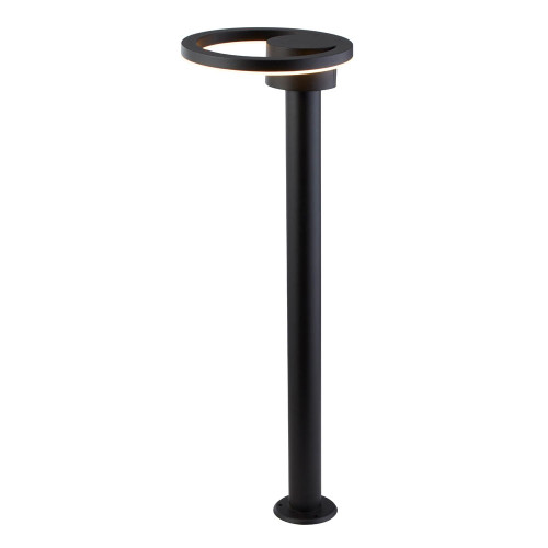 Searchlight Outdoor Black with Frosted Diffuser IP44 LED 73cm Bollard