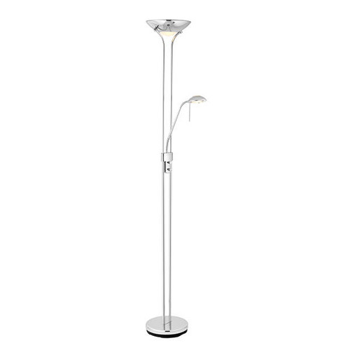 Endon Lighting Rome 2 Light Chrome Mother and Child Floor Lamp