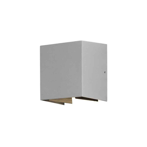 Cremona 2 Light Grey Aluminium LED Wall Light