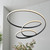 Endon Lighting Dune Textured Black with White Diffuser LED Pendant Light