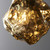 Endon Lighting Rock Metallic Bronze Glass Pendant Light