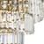 Dar Lighting Rhapsody 12 Light Bronze and Crystal Chandelier