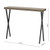 Dar Lighting Data Console Table Oak Style Effect