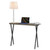 Dar Lighting Data Console Table Oak Style Effect