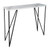Dar Lighting Fotini Console Table White Marble Effect