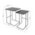 Dar Lighting Gevorg Nest Of 2 Tables Slate Effect