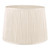 Dar Lighting Laura Ashley Hemsley Silk Shade Cream 40.5cm/16 inch