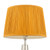 Dar Lighting Laura Ashley Hemsley Silk Shade Yellow Ochre 30.5/12 inch