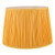 Dar Lighting Laura Ashley Hemsley Silk Shade Yellow Ochre 40.5cm/16 inch