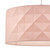 Dar Lighting Aisha Faceted Pink with White Diffuser Easy Fit Shade Only