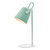 Dar Lighting Effie White and Green Task Table Lamp