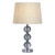 Laura Ashley Nicholas Polished Chrome with Smoked Glass Base Only Table Lamp