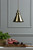 Laura Ashley Rufus Antique Brass Pendant Light