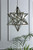 Laura Ashley Small Star Polished Silver with Clear Glass Pendant Light