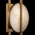 Maytoni Marmo Gold and White Marble Wall Light