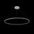 Maytoni Nola White with Opal Diffuser Circular 1200mm Ringed Pendant Light