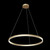 Maytoni Rim Brass with Opal Diffuser 800mm Circular Ringed Pendant Light