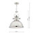 Arona Polished Chrome Industrial Metal Pendant Light