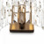 Maytoni Revero Brass with Clear Crystal Wall Light