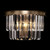 Maytoni Revero Brass with Clear Crystal Wall Light