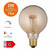 Dar Lighting 4W E27 1800K Very Warm White Dimmable Vintage LED Globe Bulb