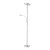 Leuchten Direkt Lola Smart Rocco Silver Colour Change and Tuneable LED Adjustable Floor Lamp