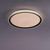 Leuchten Direkt Lola Smart Kari Silver with Opal and Plastic Crystal Circular LED Flush Ceiling Light