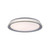 Leuchten Direkt Kari Black with Opal and Plastic Crystal Circular 400mm LED Flush Ceiling Light