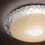 Leuchten Direkt Lucca Opal and Clear Crystal Effect 400mm Circular LED Flush Ceiling Light