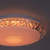 Leuchten Direkt Lucca Opal and Clear Crystal Effect 510mm Circular LED Flush Ceiling Light