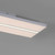 Leuchten Direkt Edging 2 Light White with Opal Diffuser Linear Flush Ceiling Light