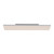 Leuchten Direkt Edging 2 Light White with Opal Diffuser Linear Flush Ceiling Light