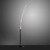 Leuchten Direkt Maja 3 Light Black LED Floor Lamp