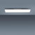 Leuchten Direkt Gustav 2 Light White Colour Change Rectangular LED Flush Ceiling Light