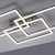 Leuchten Direkt Lola Smart Maxi 3 Light Satin Silver with Opal Diffuser LED Flush Ceiling Light