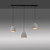 Paul Neuhaus Eton 3 Light Concrete Bar Pendant