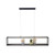 Paul Neuhaus Conture 4 Light Black Shelf Bar Pendant