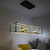 Paul Neuhaus Conture 4 Light Black Shelf Bar Pendant