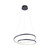 Paul Neuhaus Roman 55cm Black Twisted LED Pendant