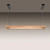 Paul Neuhaus Palma Wood Effect Shelf Bar Pendant
