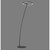 Titus Black Ring Floor Lamp