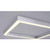 Paul Neuhaus Pure Lines Aluminium 55cm Ceiling Light