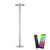 Paul Neuhaus Q-Vito 3 Light Aluminium Floor Lamp