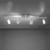 Paul Neuhaus Pure Mira 4 Light Aluminium Bar Spotlight