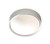 Beta Grey with Frosted Glass LED IP44 Flush Ceiling Light