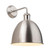 Firstlight Products Genoa Brushed Steel Wall Light