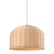 Firstlight Products Rattan Round Natural Pendant Light