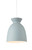 Firstlight Products Maisie Grey with White Liner Pendant Light