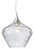 Firstlight Products Titan Chrome with Clear Glass Pendant Light