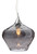 Firstlight Products Titan Chrome with Smoked Glass Pendant Light